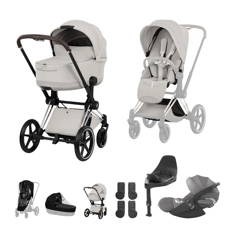 Cybex Priam Ultimate Bundle - Style Collection In City Grey 6