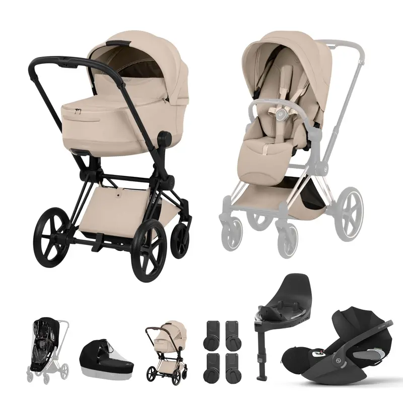 Cybex Priam Ultimate Bundle - Style Collection In Cozy Beige 3