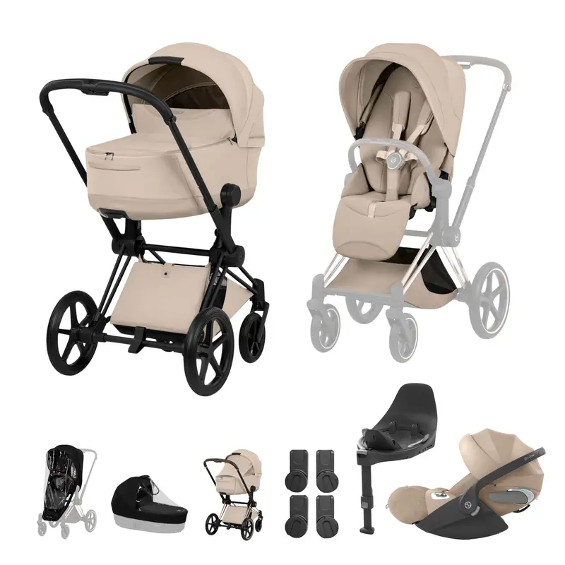 Cybex Priam Ultimate Bundle - Style Collection In Cozy Beige 4