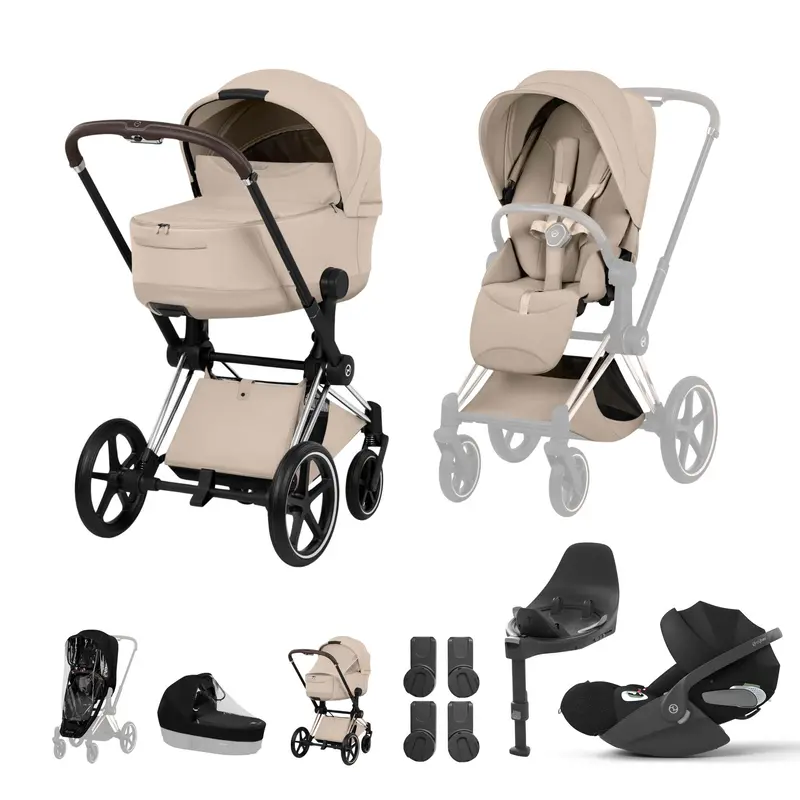 Cybex Priam Ultimate Bundle - Style Collection In Cozy Beige 5