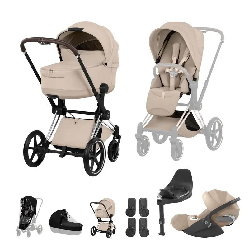 Cybex Priam Ultimate Bundle - Style Collection In Cozy Beige 6