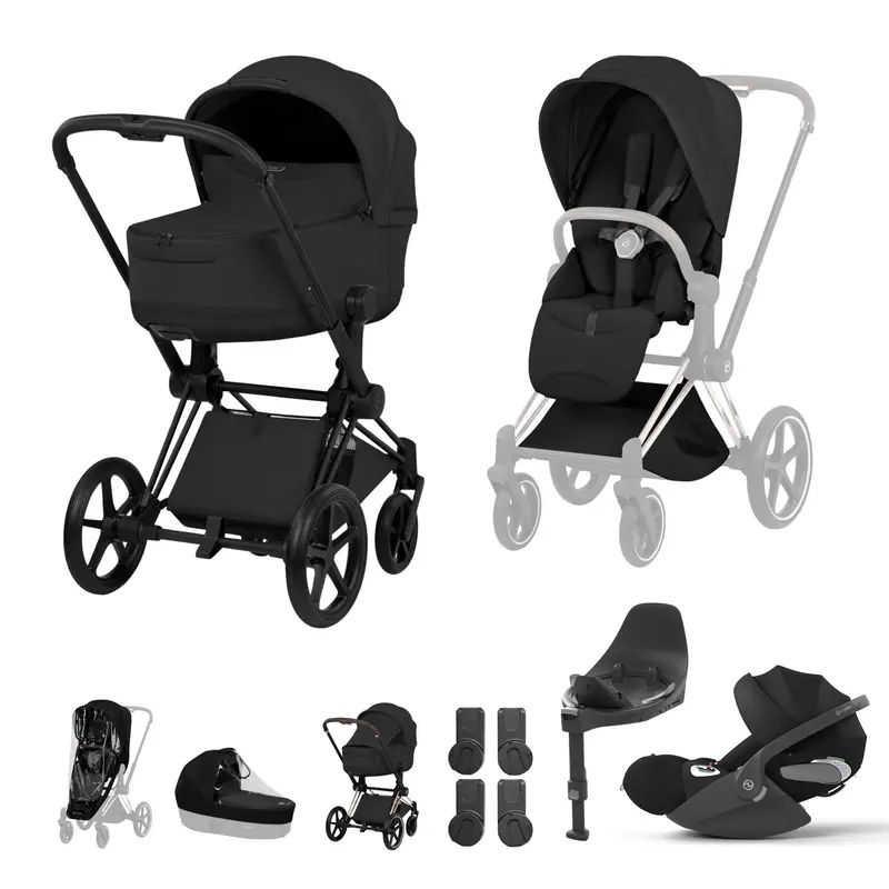 Cybex Priam Ultimate Bundle - Style Collection In Sepia Black 3