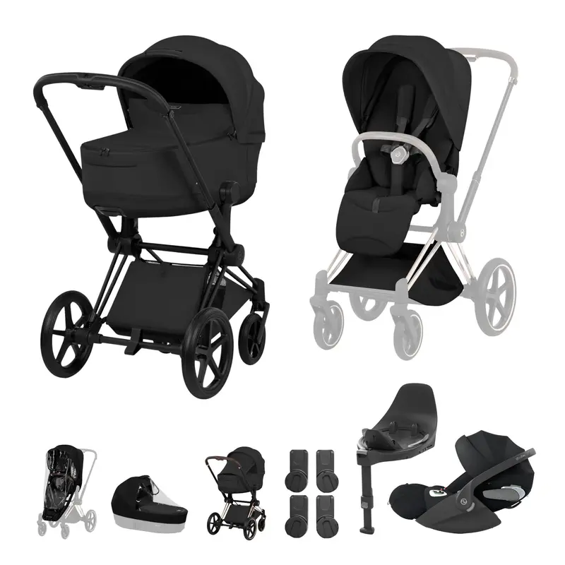 Cybex Priam Ultimate Bundle - Style Collection In Sepia Black 4