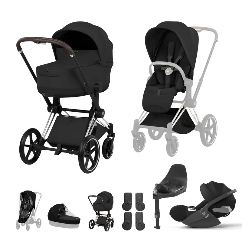 Cybex Priam Ultimate Bundle - Style Collection In Sepia Black 5