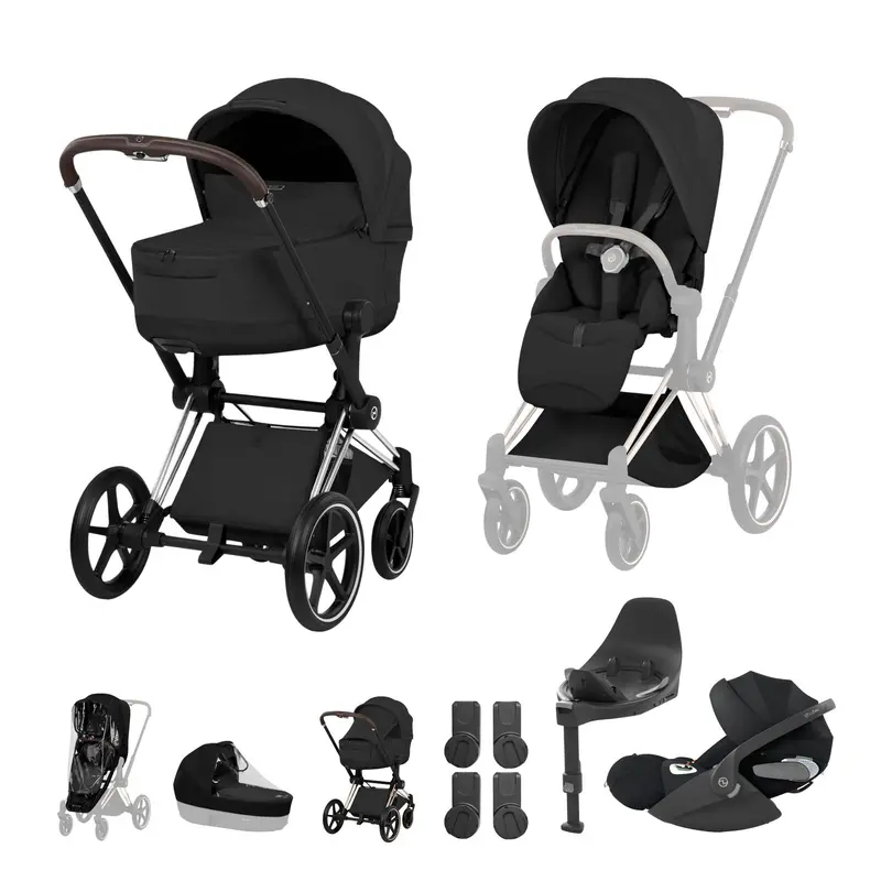 Cybex Priam Ultimate Bundle - Style Collection In Sepia Black 6