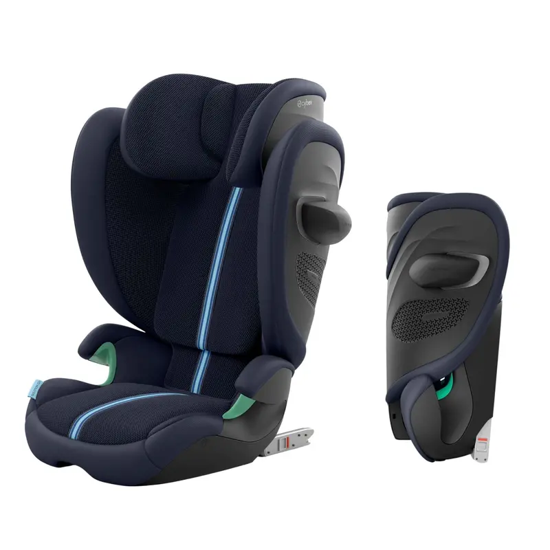 Cybex Solution G2 Plus I-Fix Highback Booster In Ocean Blue 1