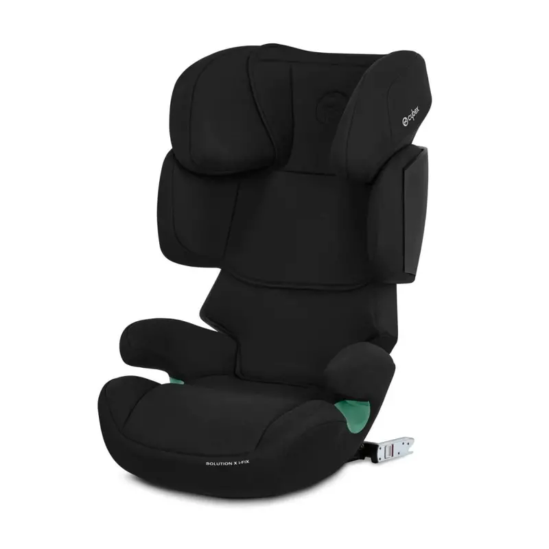 Cybex Solution X I-Fix Group 2/3 Car Seat - Pure Black 1
