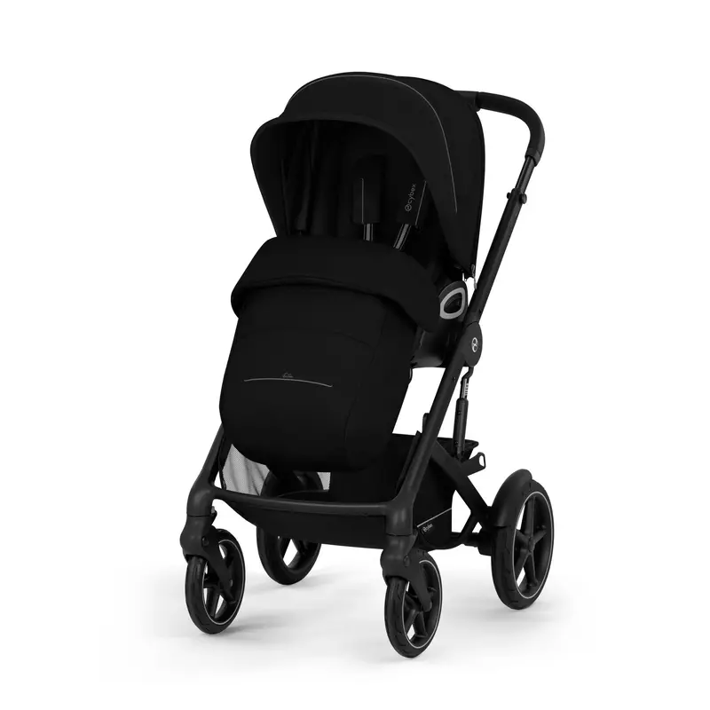 Cybex Talos S Lux 10 Piece Bundle With Cloud T In Moon Black 2