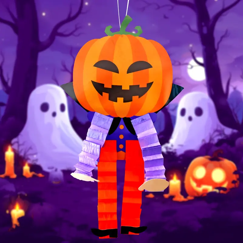 Decoración Colgante Con Diseño De Calabaza 2