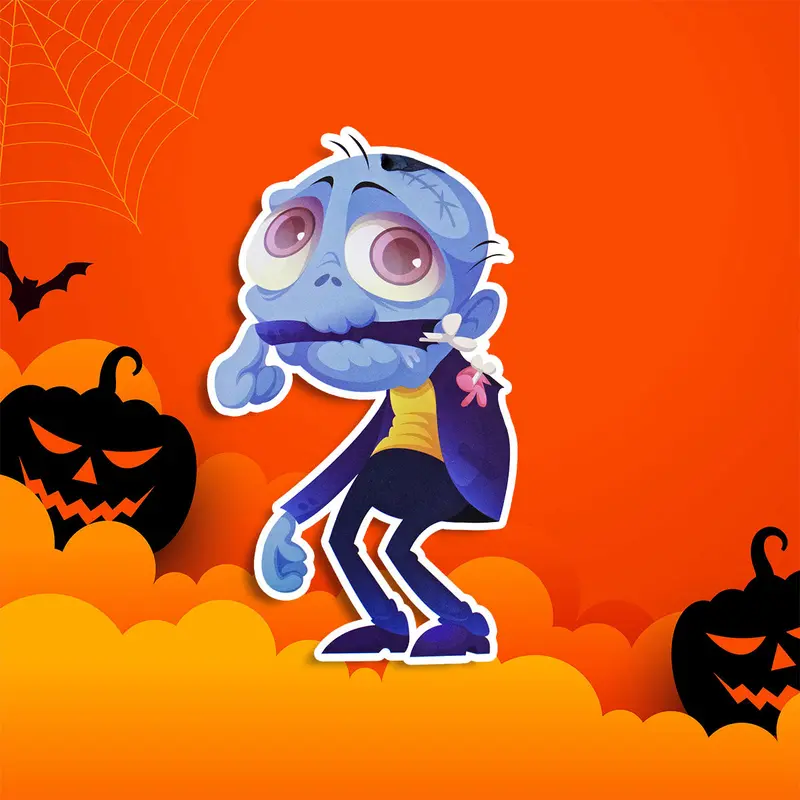 Decoración Colgante Con Diseño De Zombie 2