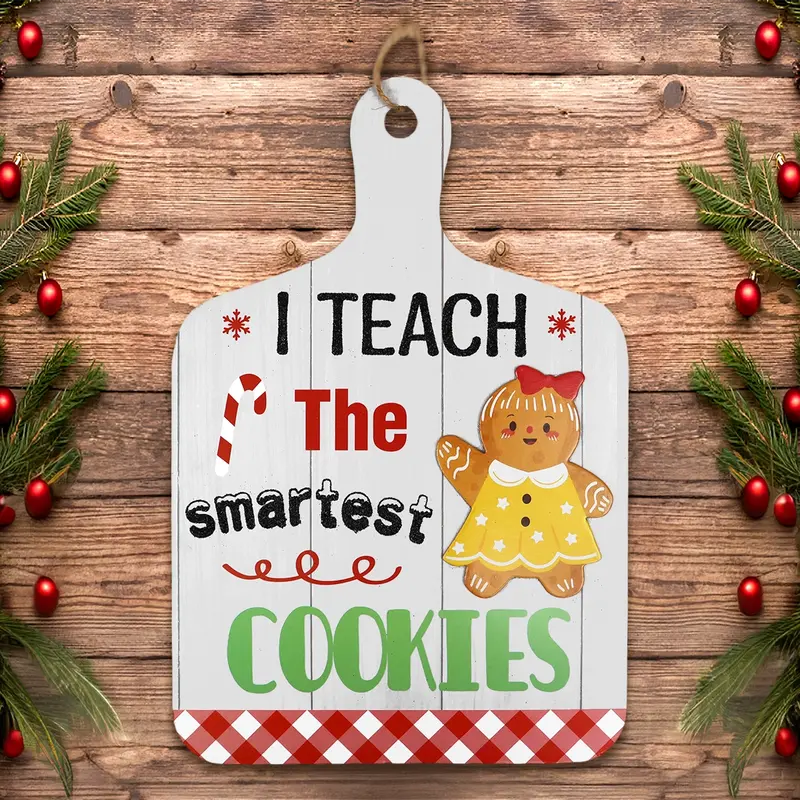 Decoración Colgante Navideña, I Teach The Smartest Cookies 1