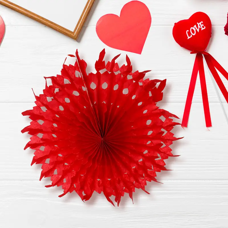 Decoración Colgante Para San Valentín, Color Rojo 1