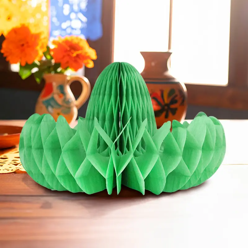 Decoración De Papel, Fiestas Patrias, Color Verde 2