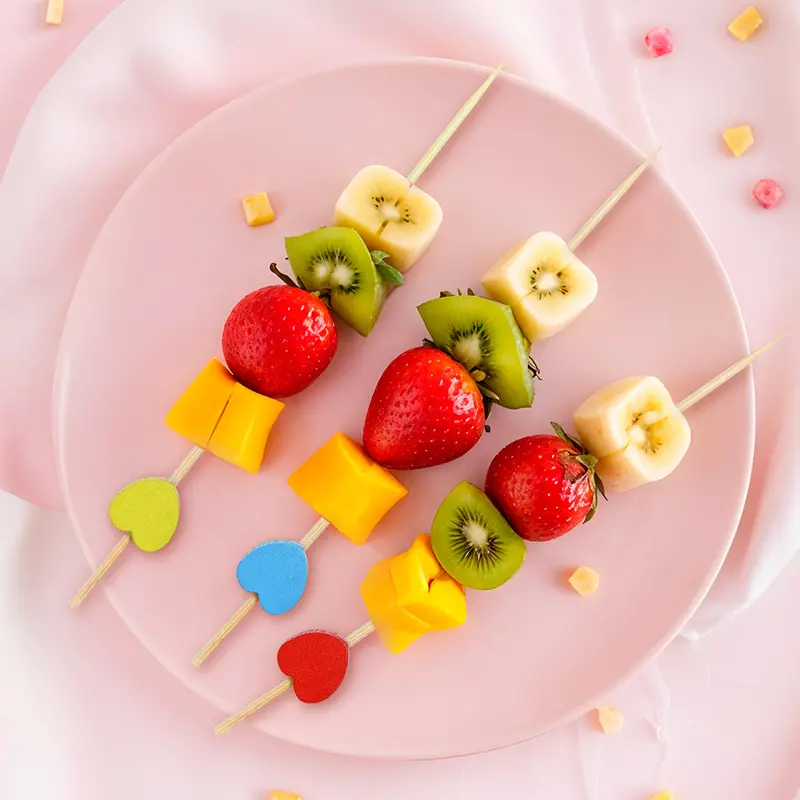 Decoración De San Valentín, Palitos De Corazones, 10 Pza. 1