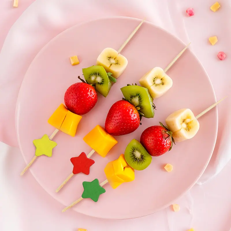 Decoración De San Valentín, Palitos De Estrellas, 10 Pza. 1