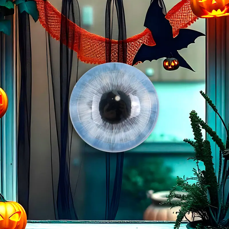 Decoración En Forma De Ojo Color Azul 1