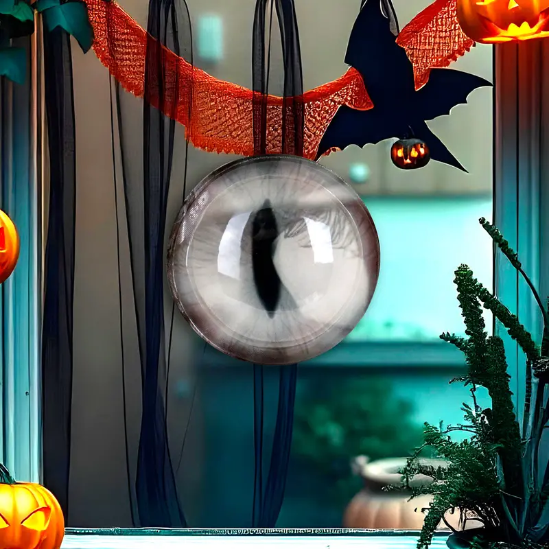 Decoración En Forma De Ojo Color Gris 1