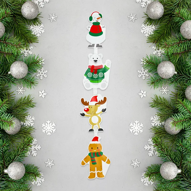 Decoración Navideña Muñeco De Nieve 1