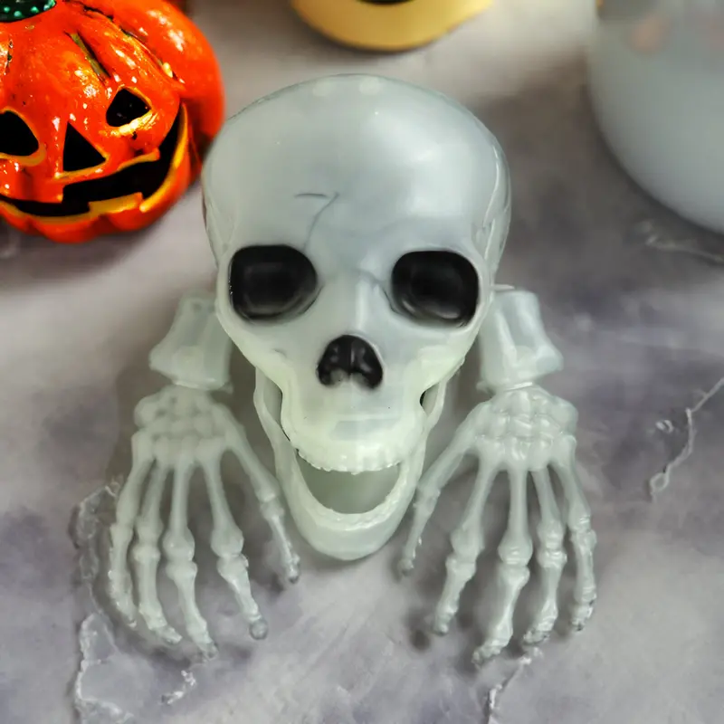 Decoración Para Halloween Con Diseño De Calavera 1