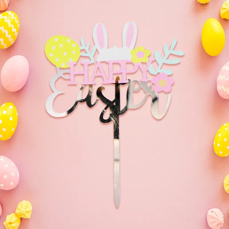 Decoración Para Pastel, Happy Easter 2