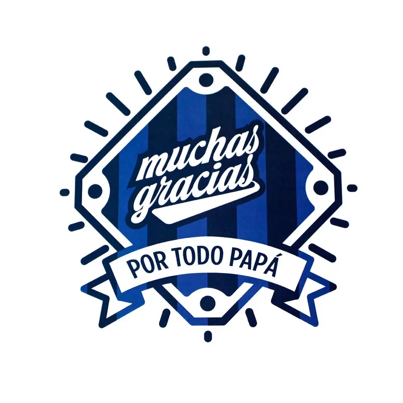 Decorador De Ventanas "Muchas Gracias Por Todo Papá" 14X20cm, Día Del Padre 2