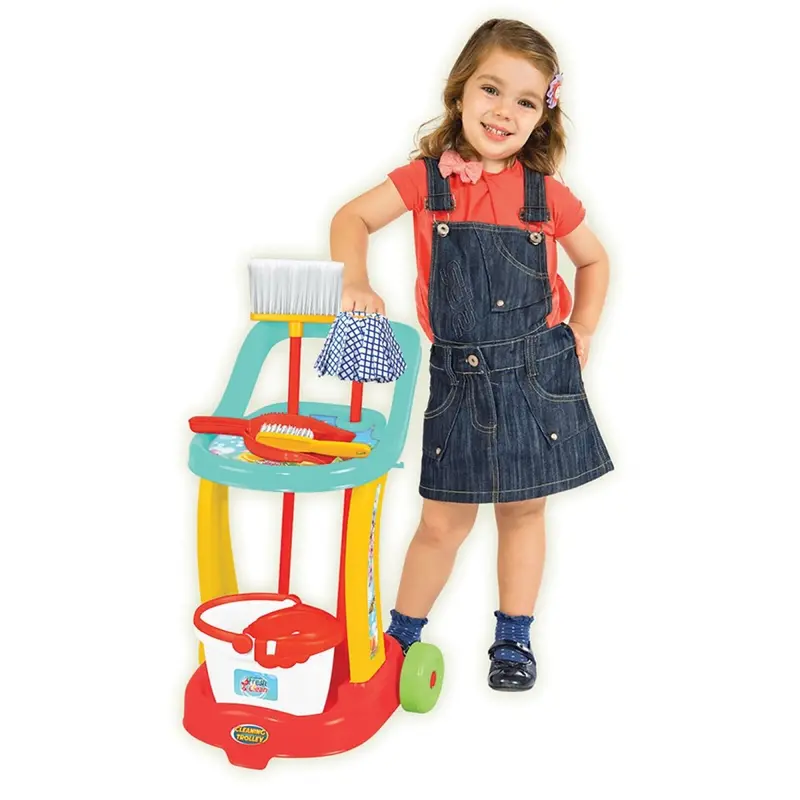 Dede Cleaning Trolley 9 Pcs 2