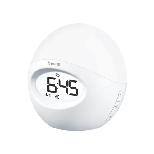 Despertador Con Luz, 10 Posiciones De Memoria, Luz Led, 2 Horas De Alarma Y Luz Ajustable / Wl32 Marca Beurer® 1