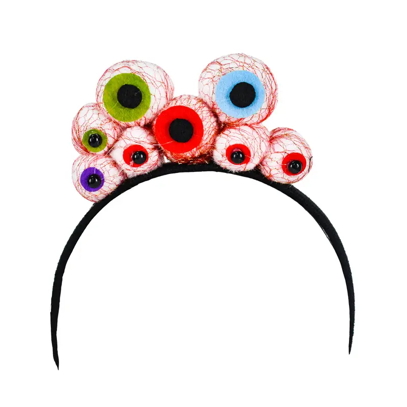 Diadema Con Ojos De Colores Para Disfraz 2