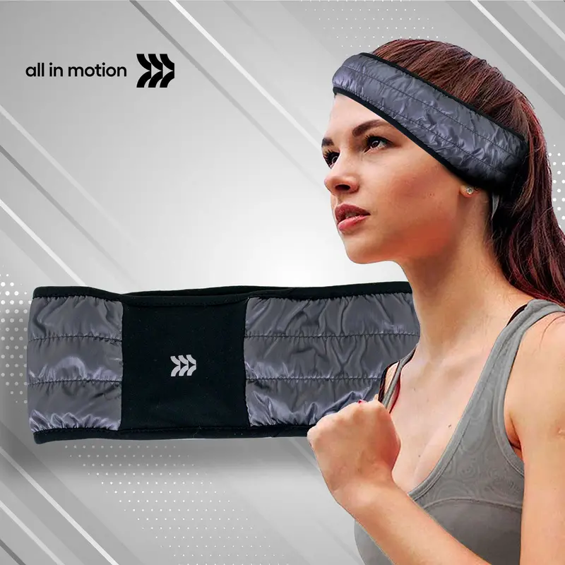 Diadema Sport Negro, All In Motion 1
