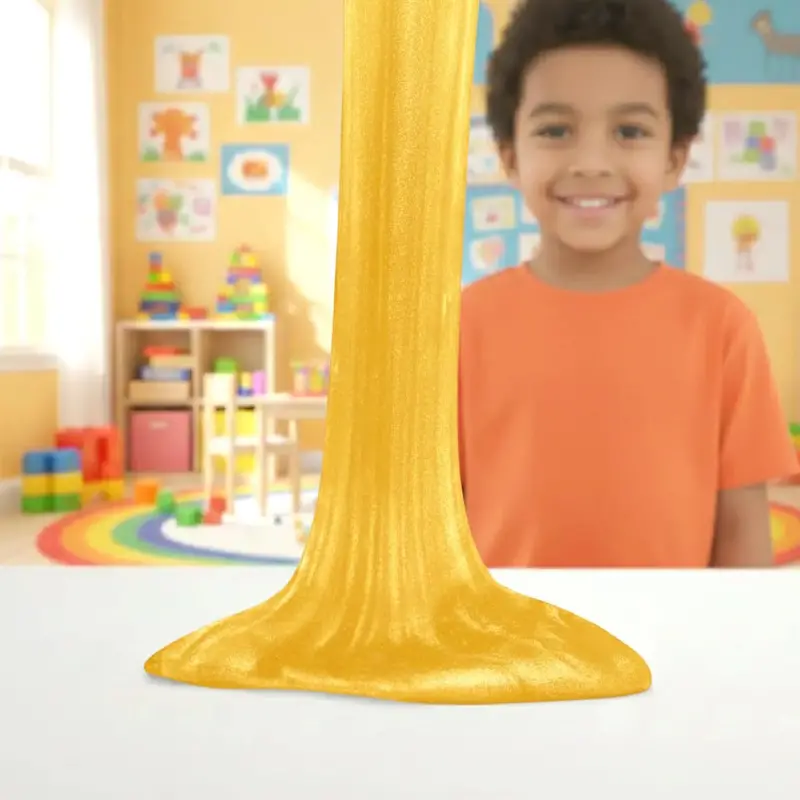 Diamante, Slime, Color Amarillo, 250 Gr 2