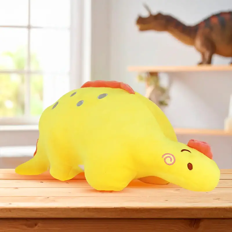 Dinosaurio, Peluche, Color Amarillo 1
