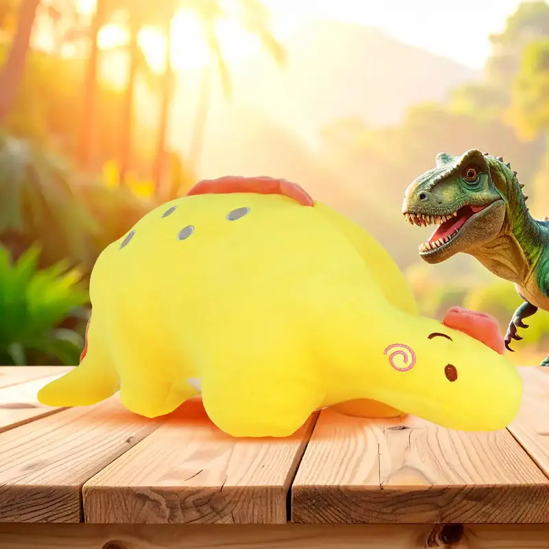 Dinosaurio, Peluche, Color Amarillo 2