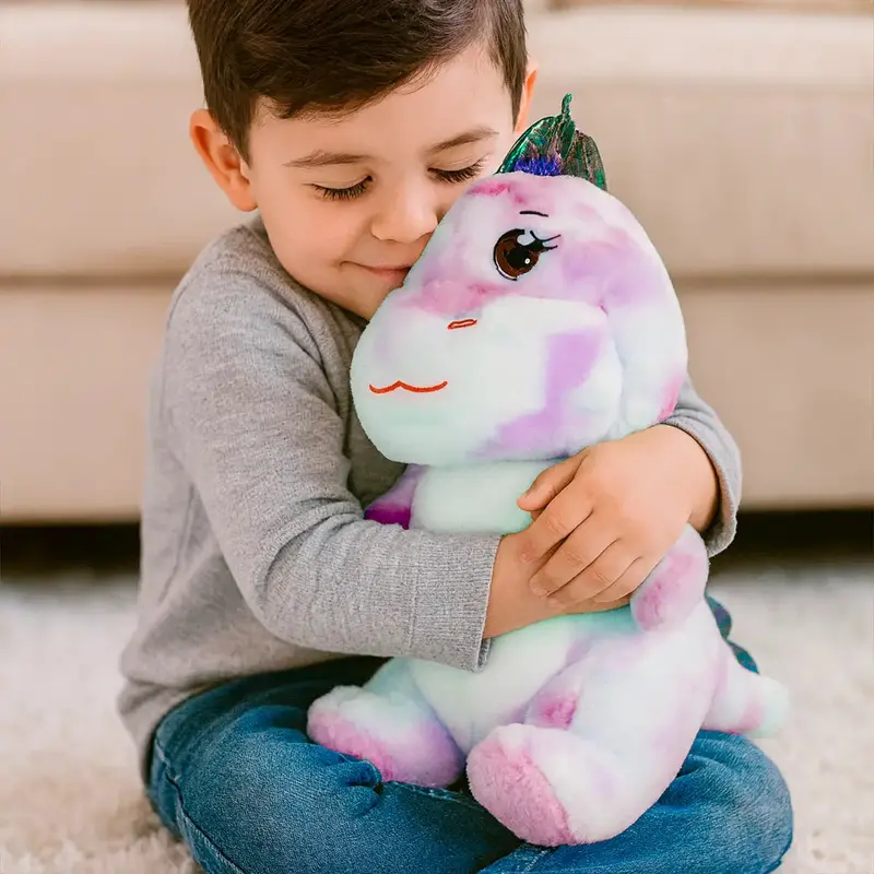 Dinosaurio, Peluche, Color Azul 1