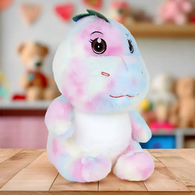 Dinosaurio, Peluche, Color Azul 2