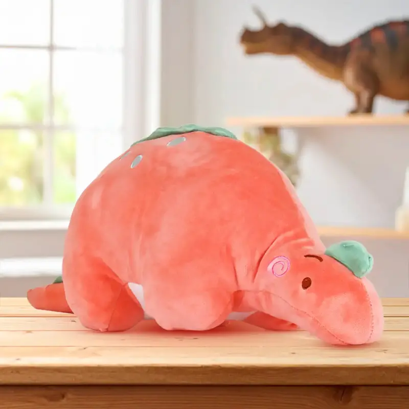 Dinosaurio, Peluche, Color Naranja 1