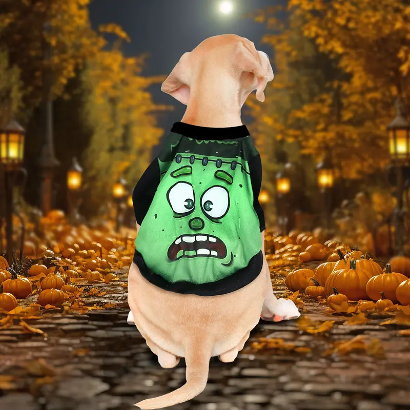 Disfraz Con Diseño De Frankenstein Para Mascota 1