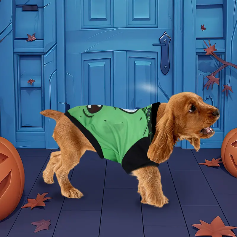 Disfraz Con Diseño De Frankenstein Para Mascota 2