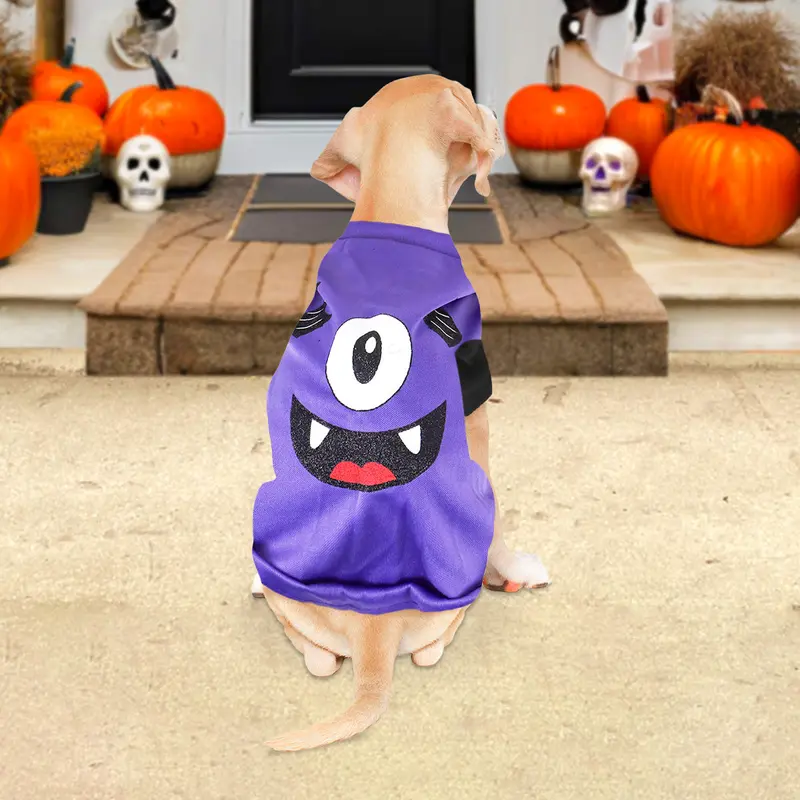Disfraz Con Diseño De Monstruo Para Mascota 1