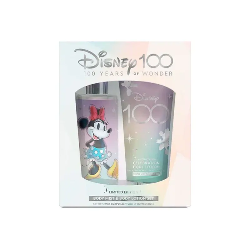 Disney 100, Set De Fragancia Corporal + Crema Humectante, Edición Minnie Mouse 2