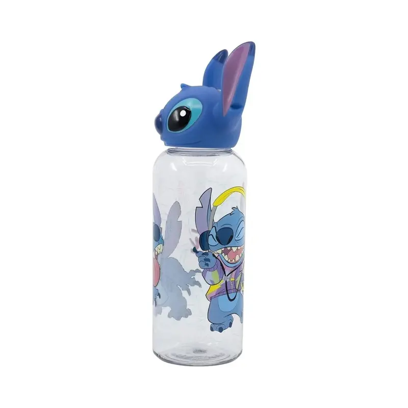 Disney Stitch Flowers 3D Figurine Bottle 560Ml 2