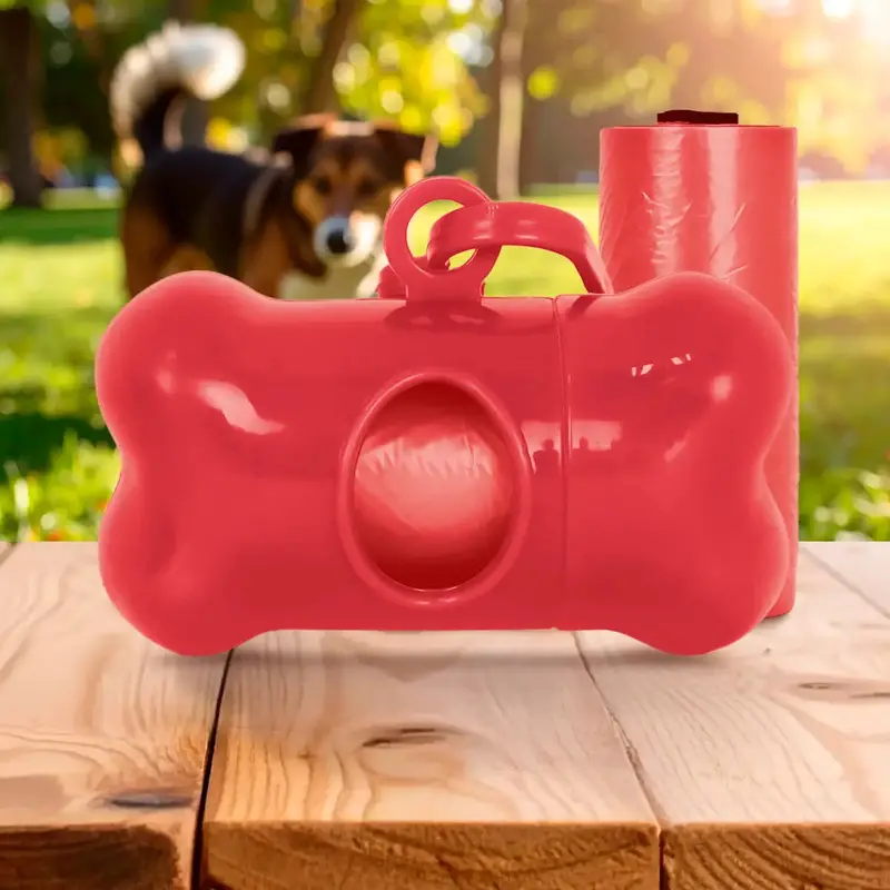 Dispensador Con Bolsa Para Desechos De Perro 1