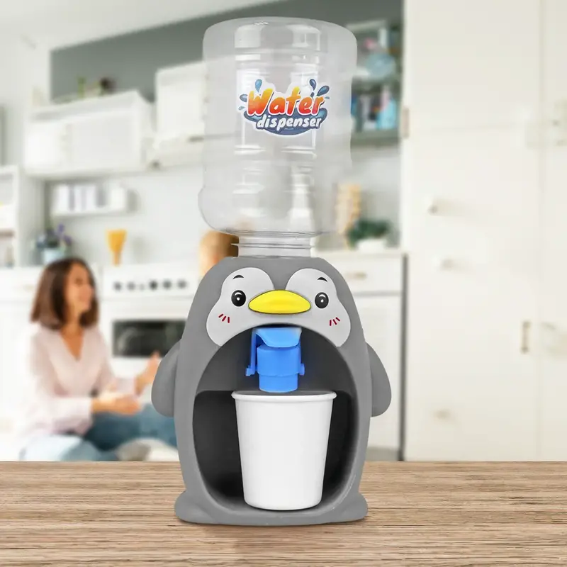 Dispensador De Agua, Pingüino, Color Gris 1