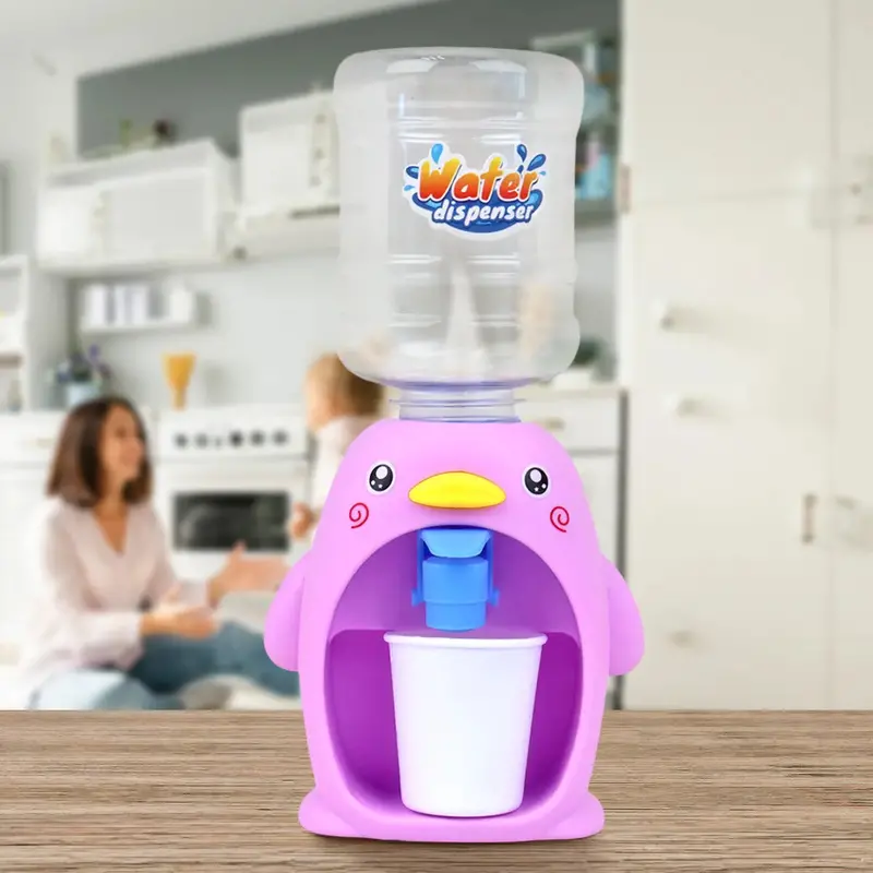 Dispensador De Agua, Pingüino, Color Rosa 1