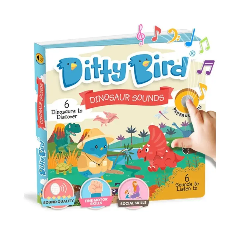 Ditty Bird Dinosaur Sounds Book 1