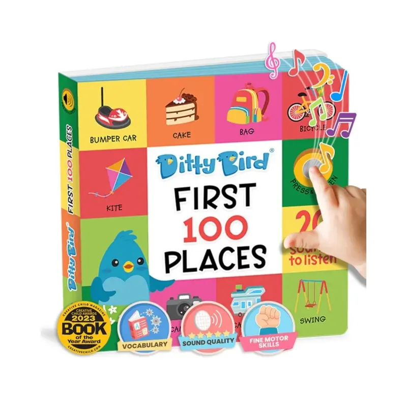 Ditty Bird First 100 Places Book 1