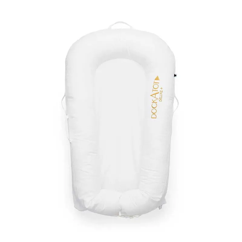 Dockatot Deluxe + Dock In Pristine White 1