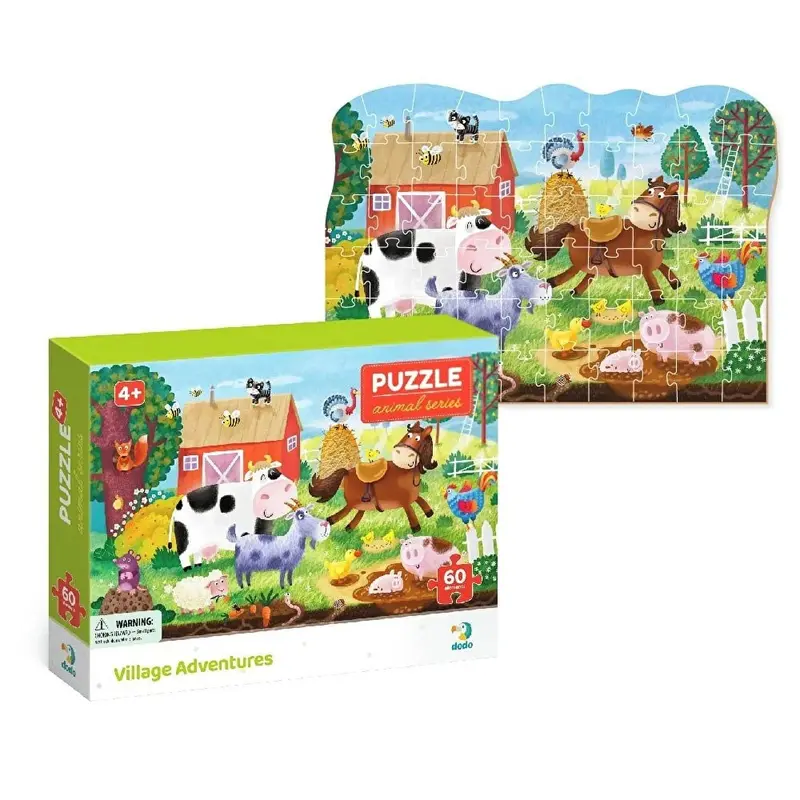 Dodo Puzzle Village Adventures 60 Pcs 1