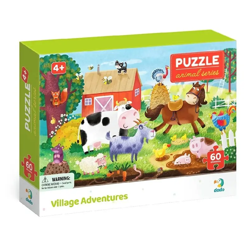 Dodo Puzzle Village Adventures 60 Pcs 2