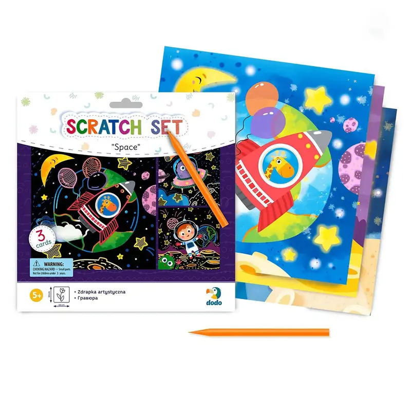 Dodo Scratch Set Space 1