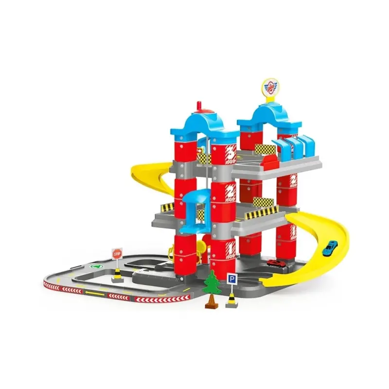 Dolu 3 Level Garage With Lift Playset 1